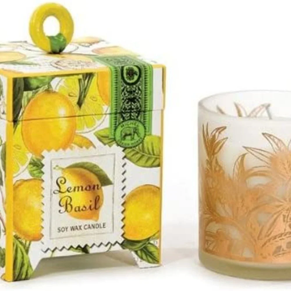 Michel Design Works Lemon Basil Soy Wax Candle
